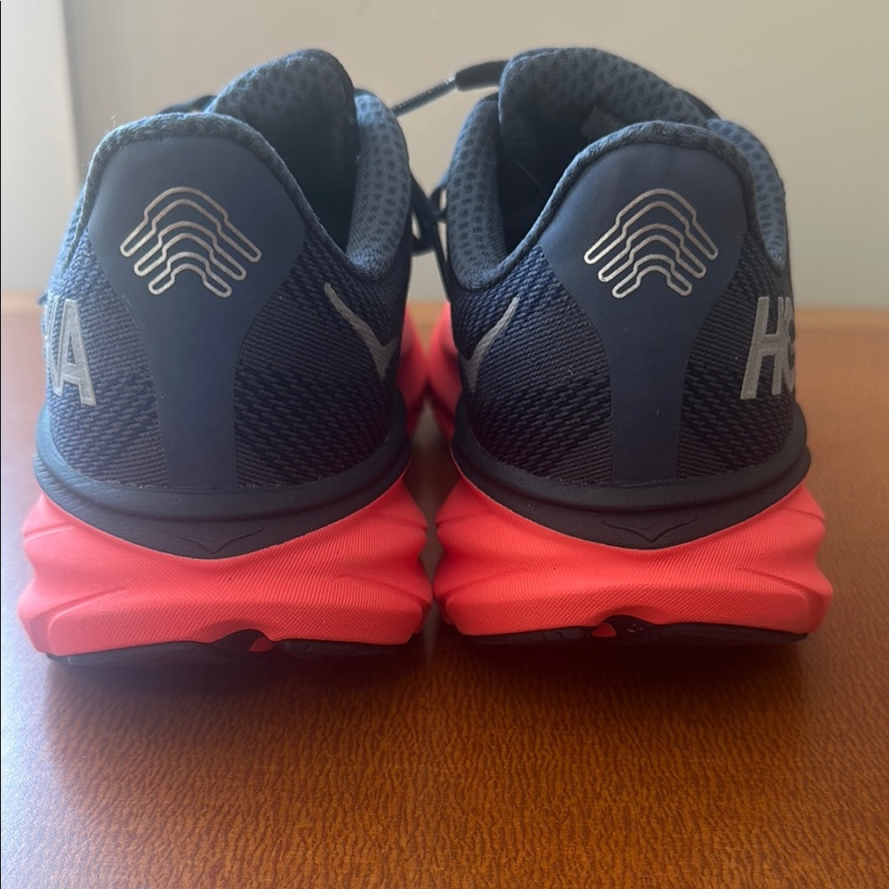 Hoka Clifton 9 Women's Sneakers in Blue & Pink size 9 - Picture 10 of 14